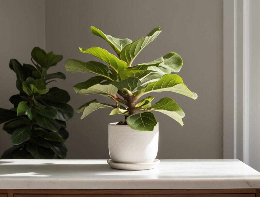 Optimal Light Conditions for a Thriving Fiddle Leaf Fig Plant