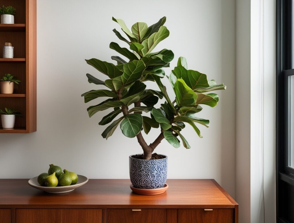 Optimal Light Conditions for a Thriving Fiddle Leaf Fig Plant 3