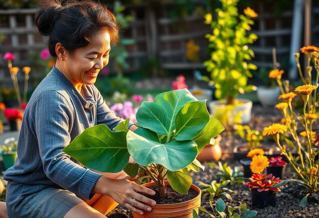 Repotting Your Fiddle Leaf Fig 3