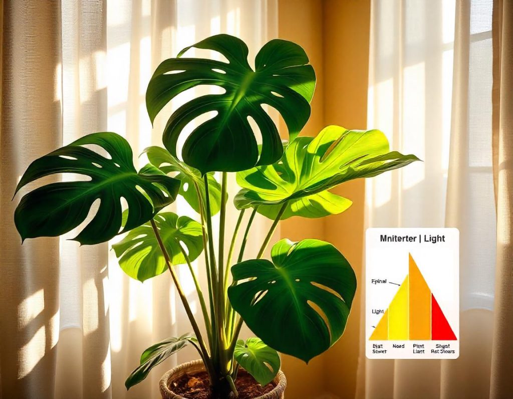 Understanding Light Requirements for Monstera Indoors 3